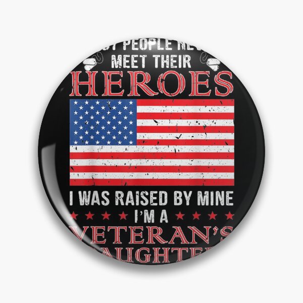 Item preview, Veterans Daughter Raised By A Hero s Women Girls designed and sold by Conor6Dalla.