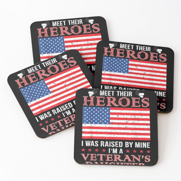 Item preview, Veterans Daughter Raised By A Hero s Women Girls designed and sold by Conor6Dalla.