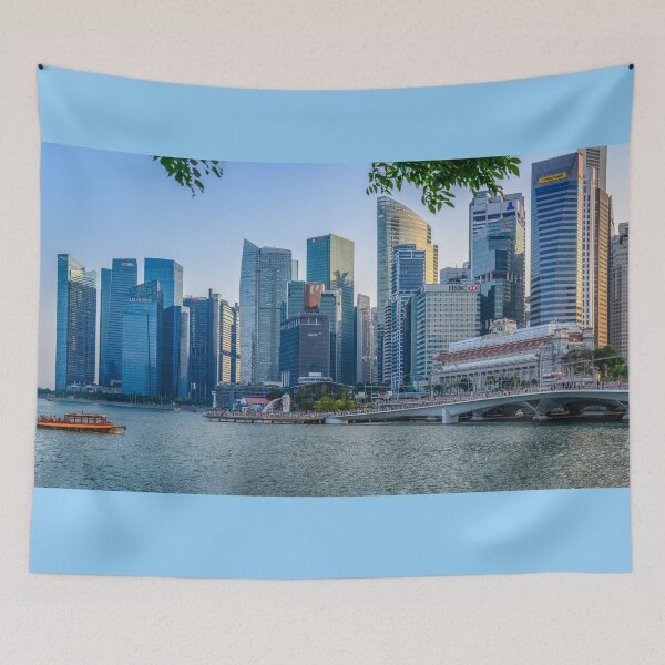 Item preview, Merlion with Singapore Skyline designed and sold by David ST Loh Images.