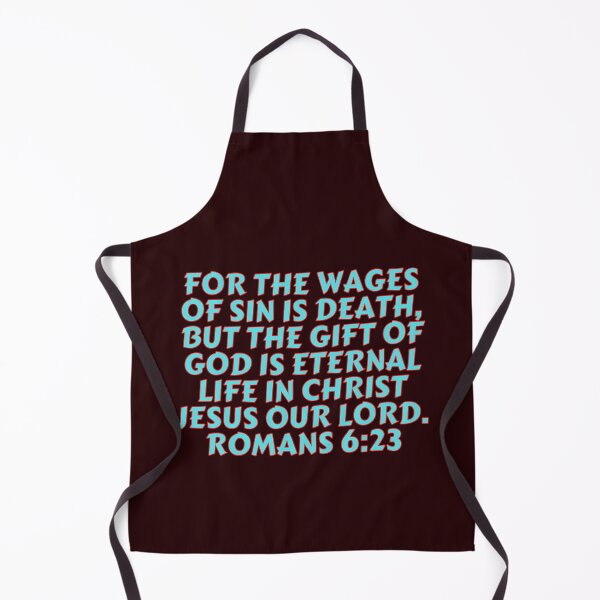 Item preview, Bible Verse Romans 6:23 designed and sold by Prayingwarrior.