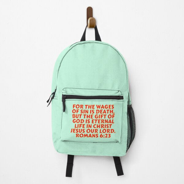 Item preview, Bible Verse Romans 6:23 designed and sold by Prayingwarrior.