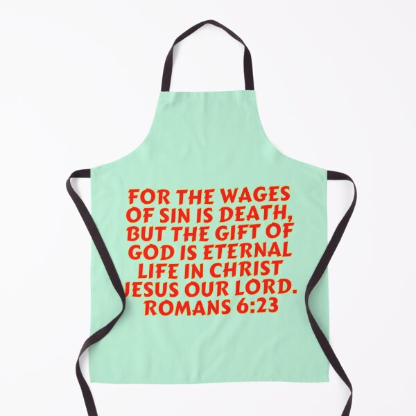 Item preview, Bible Verse Romans 6:23 designed and sold by Prayingwarrior.