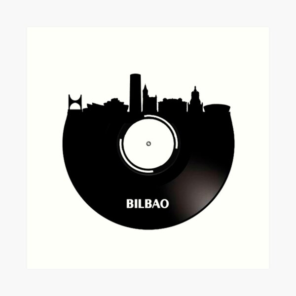 Vinilo Bilbao Lámina artística