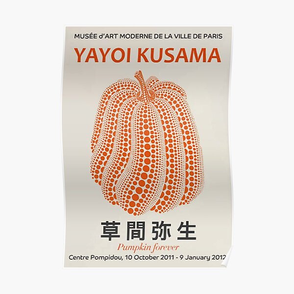 Yayoi Kusama - Pumpkin Poster