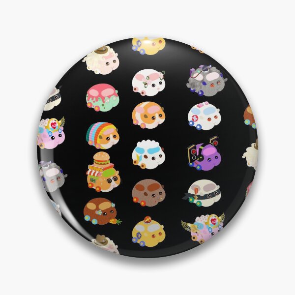 Item preview, Pui Pui Molcar Assorted Characters - Black designed and sold by BlossomCreative.