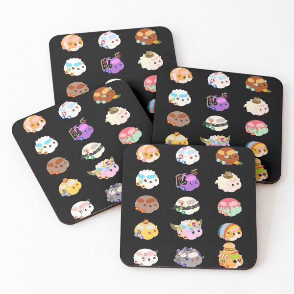 Item preview, Pui Pui Molcar Assorted Characters - Black designed and sold by BlossomCreative.