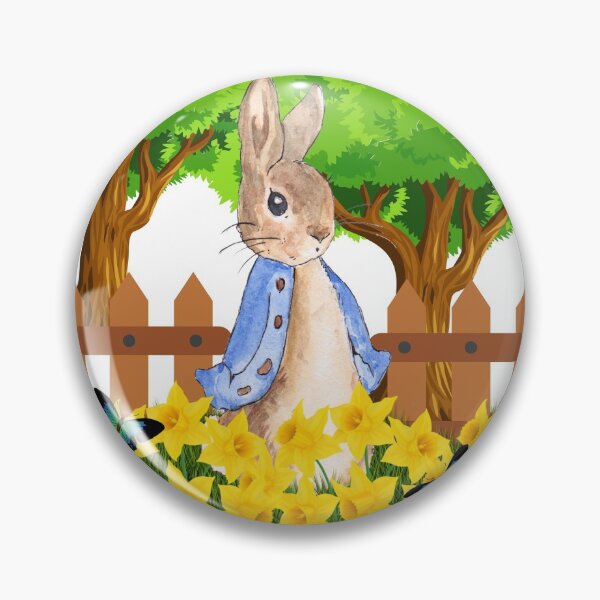Item preview, Peter rabbit in a daffodil field designed and sold by fowons.