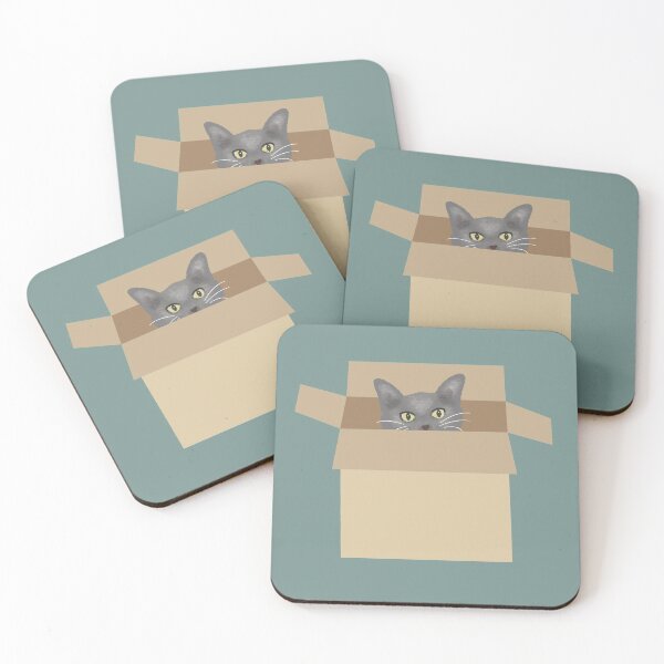 Item preview, Cat in the box designed and sold by Cintia Tamanaha.