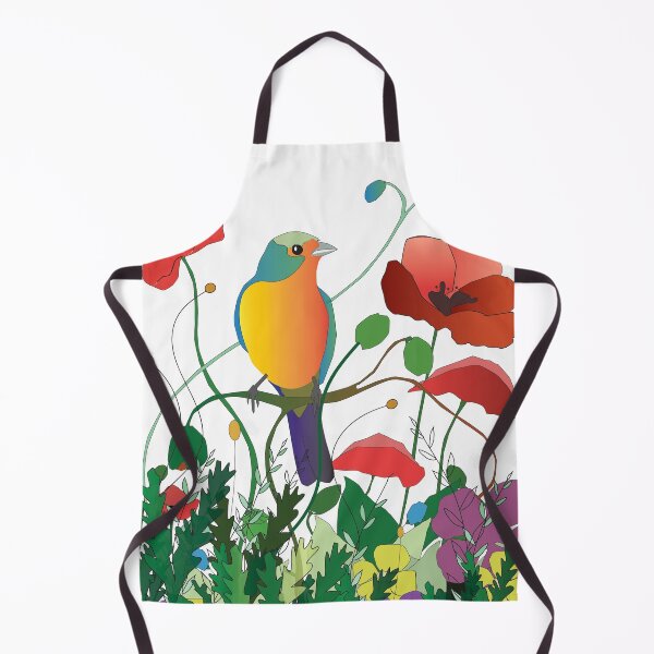 Item preview, Bird and flowers designed and sold by Rionda.