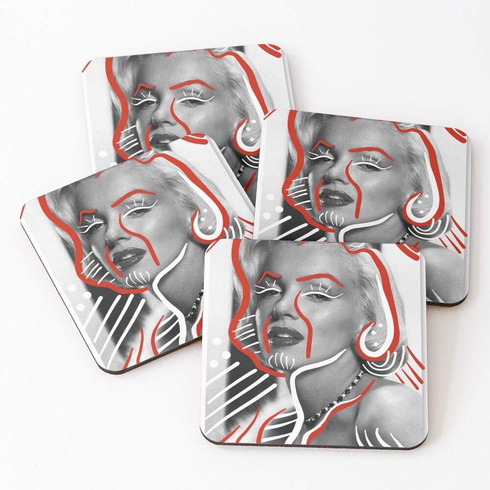 Item preview, Coasters (Set of 4) designed and sold by LLLUID.