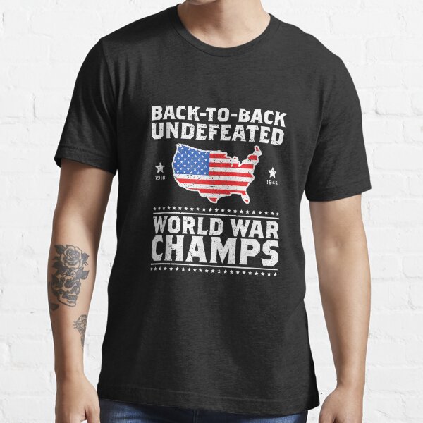 Item preview, Back To Back 2 Time Undefeated WW Champs Veteran Design designed and sold by Conor6Dalla.