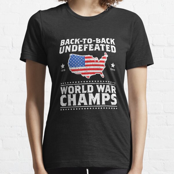 Item preview, Back To Back 2 Time Undefeated WW Champs Veteran Design designed and sold by Conor6Dalla.
