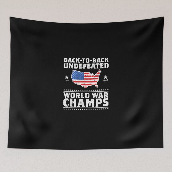 Item preview, Back To Back 2 Time Undefeated WW Champs Veteran Design designed and sold by Conor6Dalla.