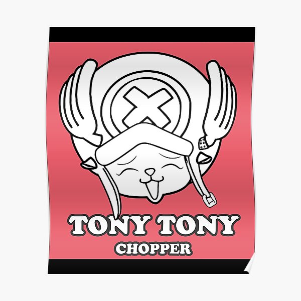 Poster Tony Chopper Redbubble