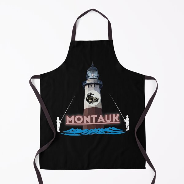Item preview, Montauk New York Fishing Hot Spot Legend Lighthouse Striped Bass Famous Rock Surf Fishing designed and sold by CBCreations73.