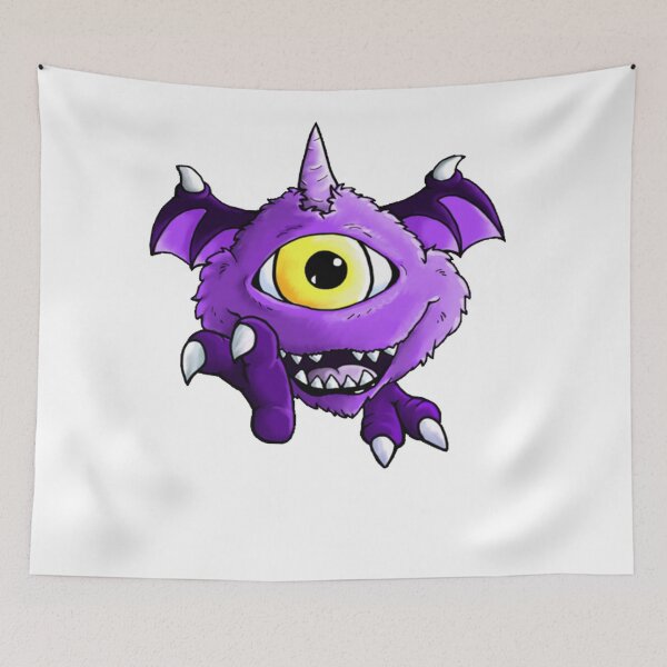 Item preview, one eyed one horned flying purple people eater  designed and sold by MelanieSocratou.