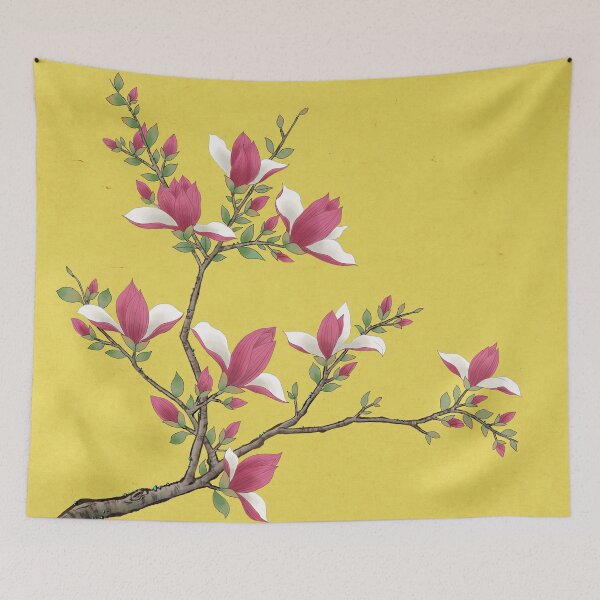 Item preview, Magnolia E: Minhwa-Korean traditional/folk art designed and sold by minsillust.