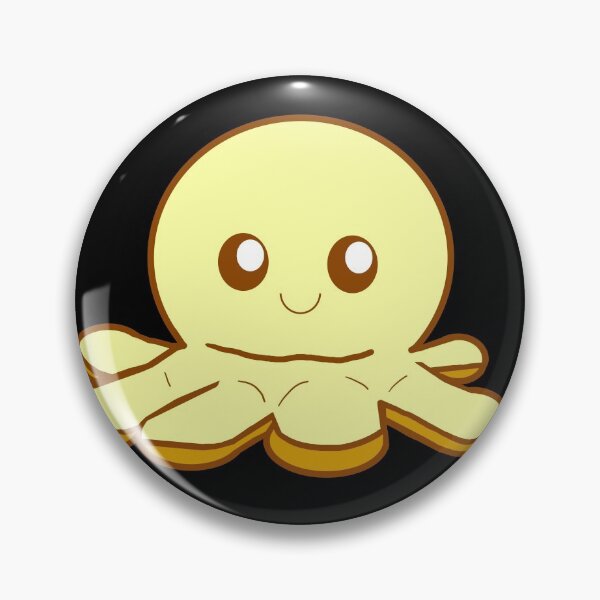Item preview, Adorable Yellow Flip Octopus designed and sold by You-Are-Valid.