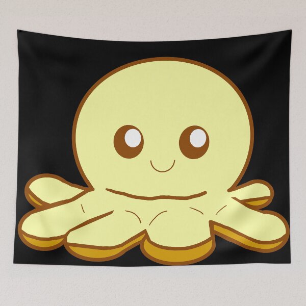 Item preview, Adorable Yellow Flip Octopus designed and sold by You-Are-Valid.