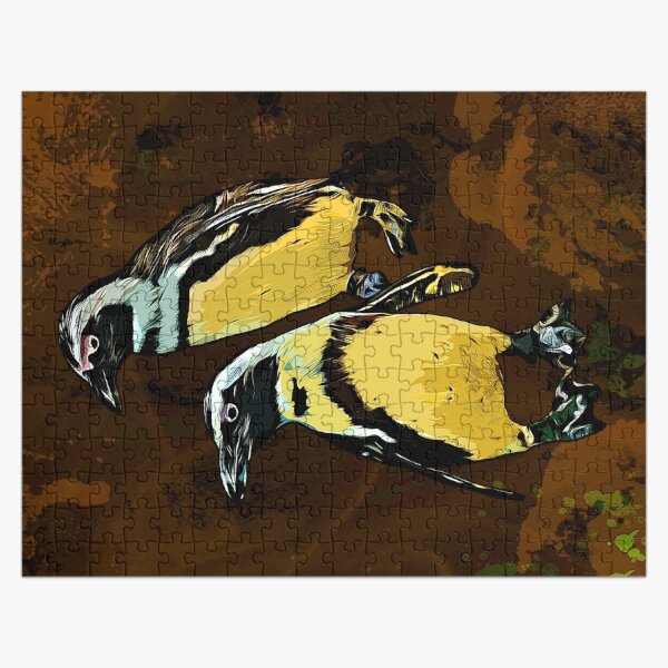 Legakulie Pinguin braun Jigsaw Puzzle
