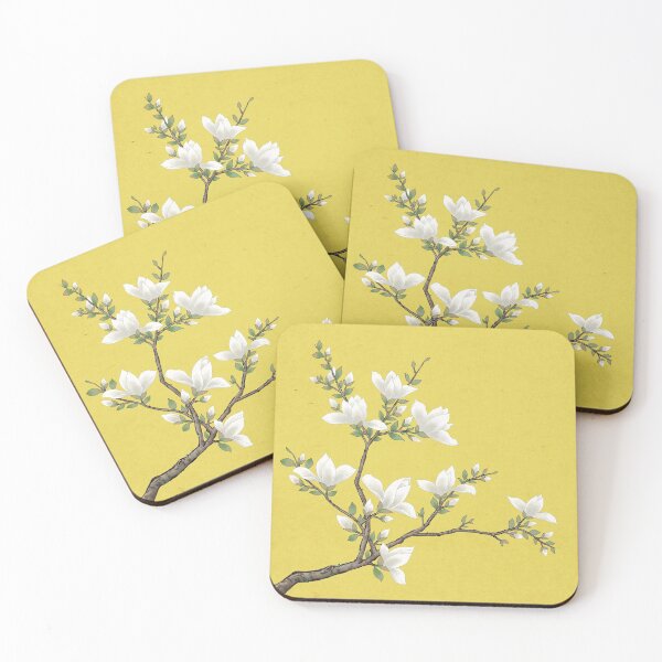 Item preview, Magnolia F: Minhwa-Korean traditional/folk art designed and sold by minsillust.
