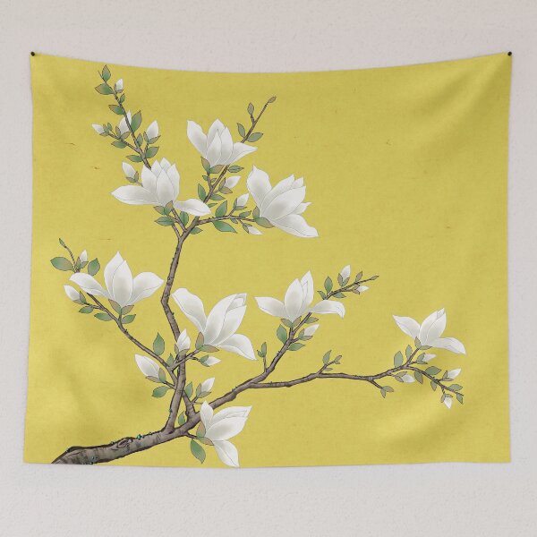 Item preview, Magnolia F: Minhwa-Korean traditional/folk art designed and sold by minsillust.