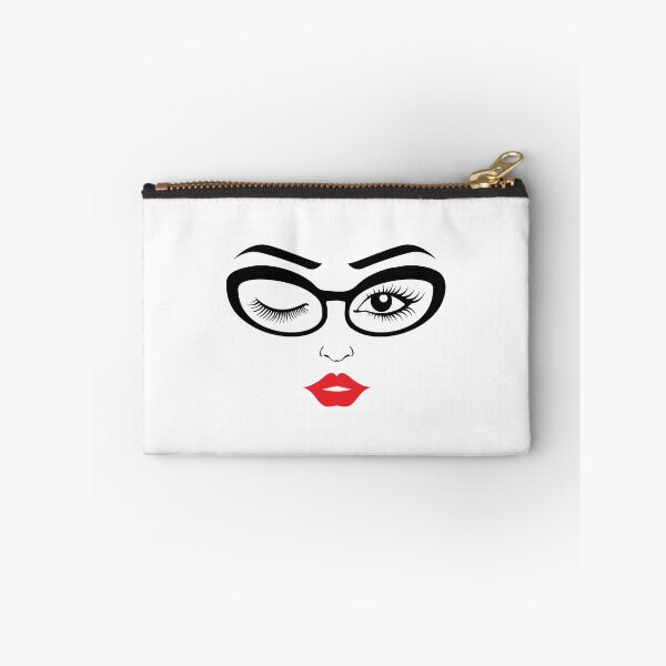 Item preview, Women Mom Cute Cool Summer Winking Eyeglass Eyelashes With Eyebrow Make Up Lash Artist Cosmetologist designed and sold by Dr.YesOrNo.