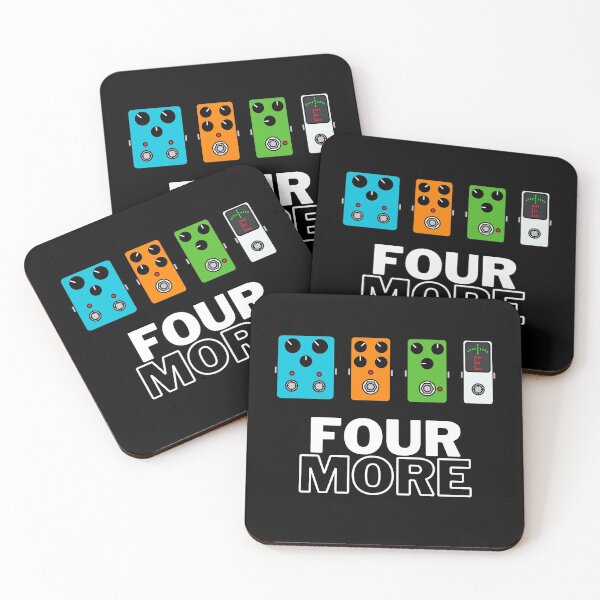 Item preview, Four More Guitar Pedals Dark Theme designed and sold by nightsworthy.