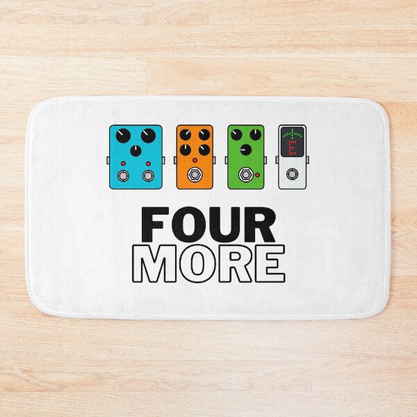 Item preview, Four More Guitar Pedals Light Theme designed and sold by nightsworthy.