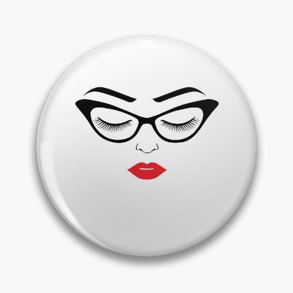 Item preview, Women Mom Cute Cool Summer Sleeping Eyeglass Eyelashes With Eyebrow Make Up Lash Artist Cosmetologist designed and sold by Dr.YesOrNo.