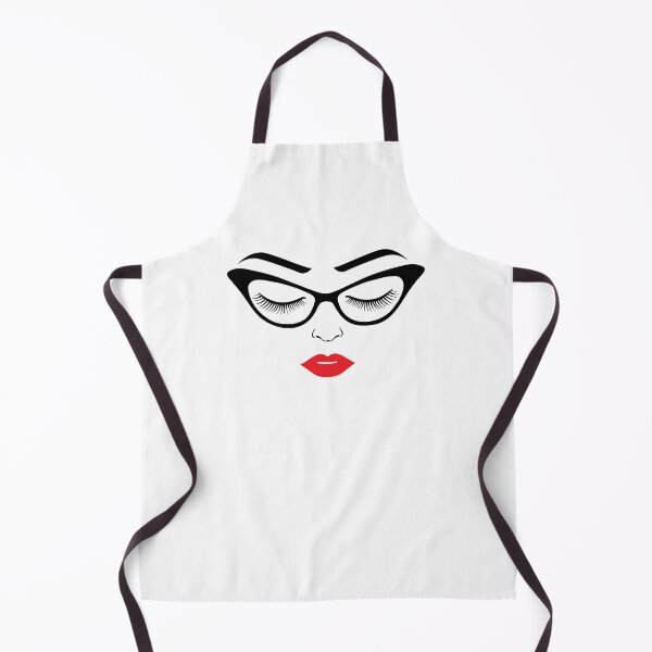 Item preview, Women Mom Cute Cool Summer Sleeping Eyeglass Eyelashes With Eyebrow Make Up Lash Artist Cosmetologist designed and sold by Dr.YesOrNo.
