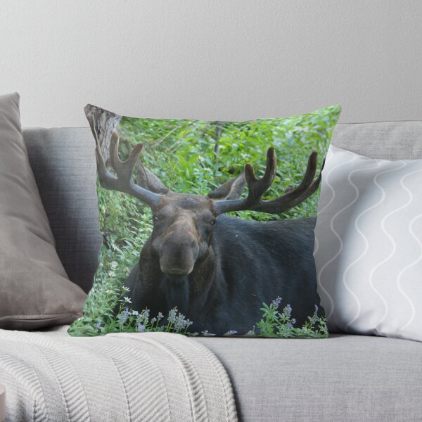King of The Forest Throw Pillow & Tote Bag Throw Pillow