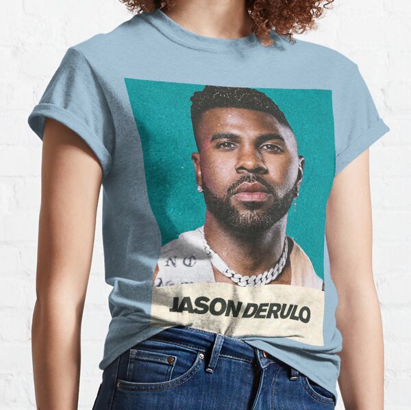 DaihAnle Jason Derulo Womens Individuality Fashion Baseball Short Sleeve Round Neck Print T-Shirt