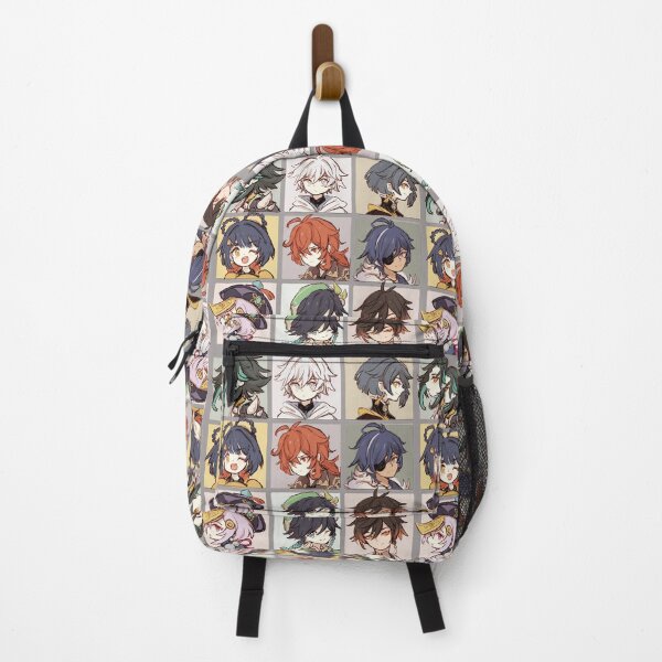 Genshin Impact Chibi Backpacks | Redbubble