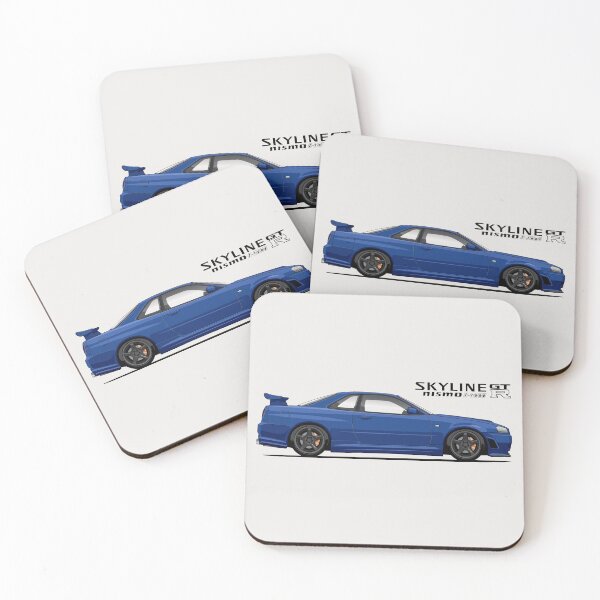 Item preview, Nissan Skyline 2005 R34 GTR Z Tune designed and sold by mtsala illustrations.