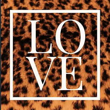 Artwork thumbnail, LEOPARD PRINT LOVE by RIXXI HEY CO.