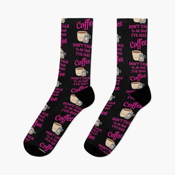 Item preview, Don't Talk To Me Until I've Had A Coffee  designed and sold by WoodburyLake.