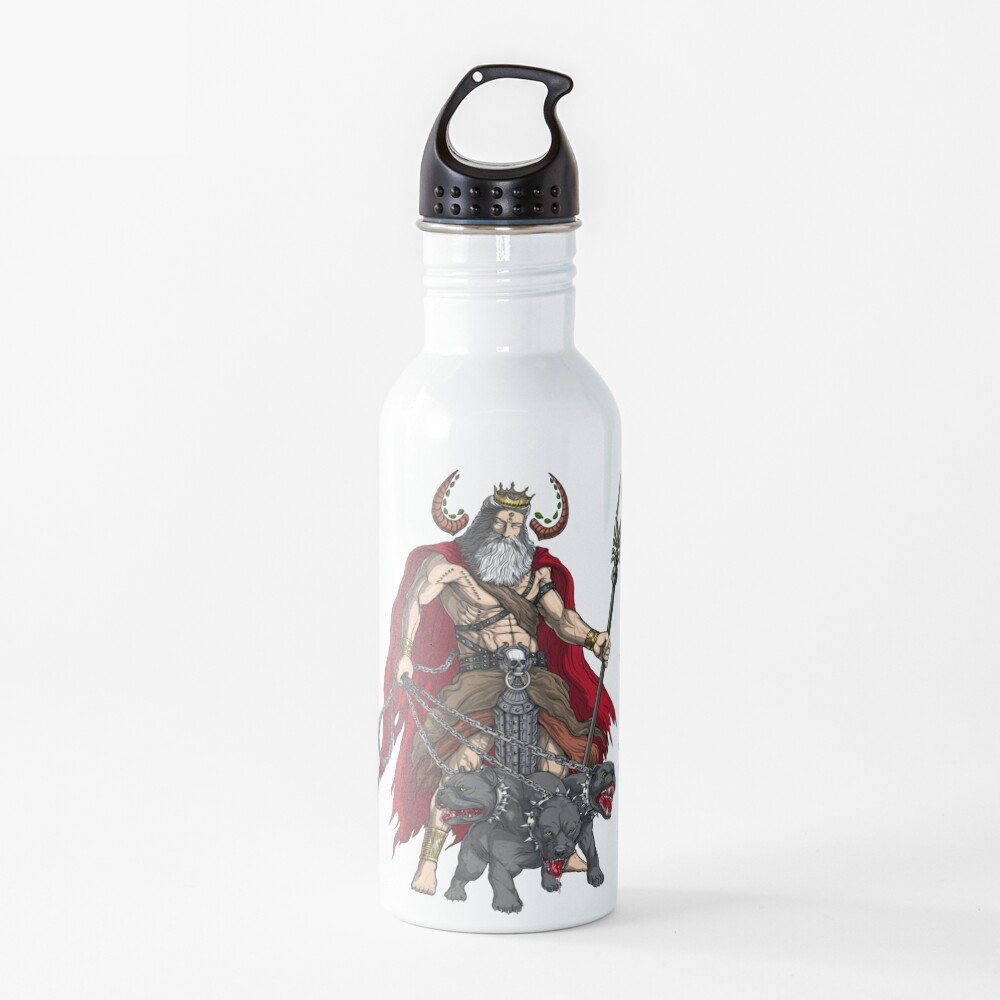 Ancient Greek God Hades Water Bottle