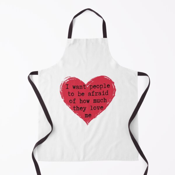 Item preview, I Want People To Be Afraid of How Much They Love Me - Funny Michael Scott Quote designed and sold by ladylaughprints.