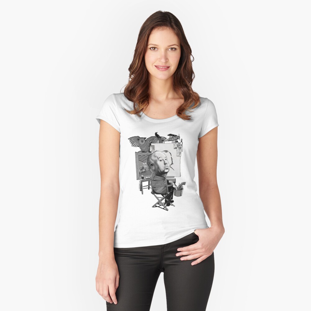 Item preview, Fitted Scoop T-Shirt designed and sold by JeremyCouturier.