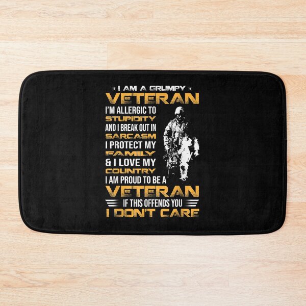 Item preview, I Am A Grumpy Veteran Proud To Be Veteran Fathers Day designed and sold by Conor6Dalla.