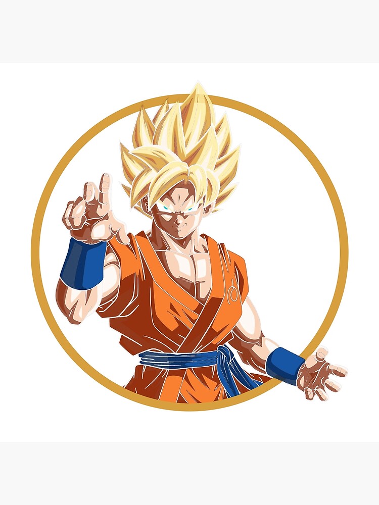 goku ssj1 Art Print