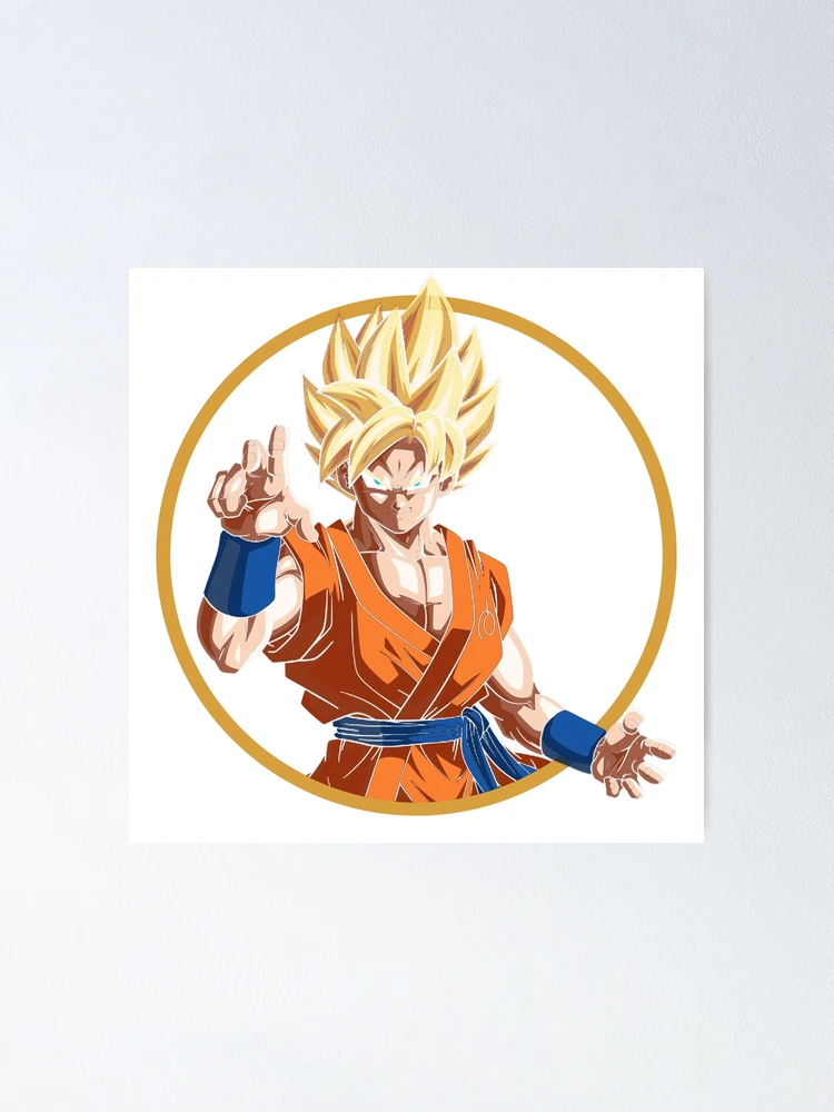 Goku SSJ1 Poster for Sale by LegendaryVortex