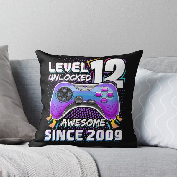 Item preview, Level 12 Unlocked Awesome 2009 Video Game 12th Birthday  designed and sold by christinero2.