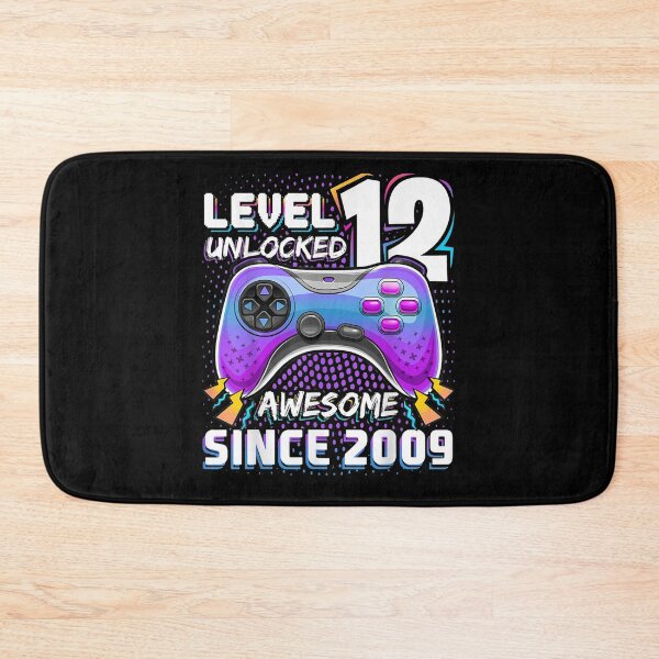 Item preview, Level 12 Unlocked Awesome 2009 Video Game 12th Birthday  designed and sold by christinero2.