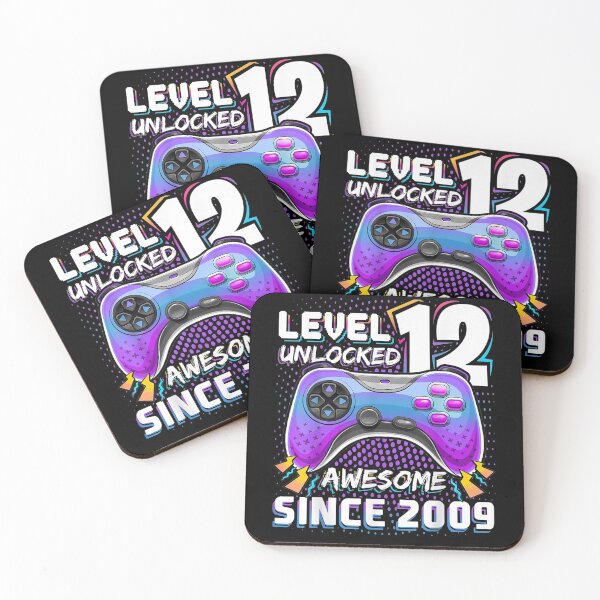 Item preview, Level 12 Unlocked Awesome 2009 Video Game 12th Birthday  designed and sold by christinero2.
