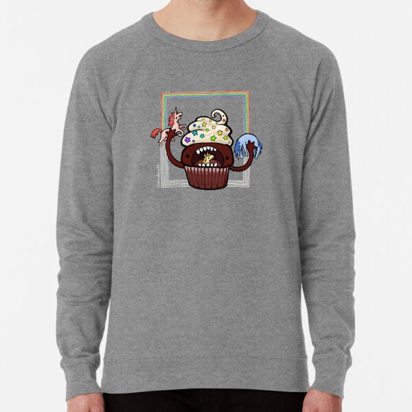 Cupcake :: Carnivorous Foods Series Lightweight Sweatshirt