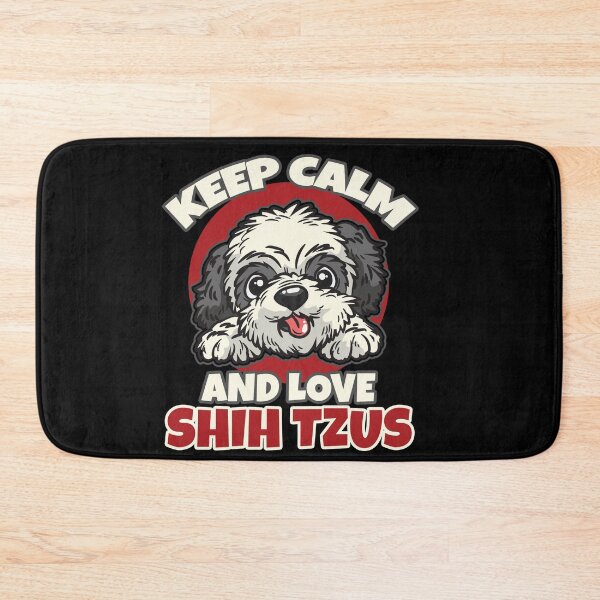 Item preview, Keep Calm And Love Shih Tzus designed and sold by Moonpie90.