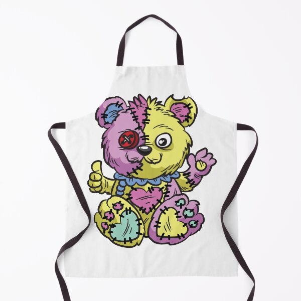 Item preview, Pastel Goth Ripped Teddy designed and sold by Moonpie90.
