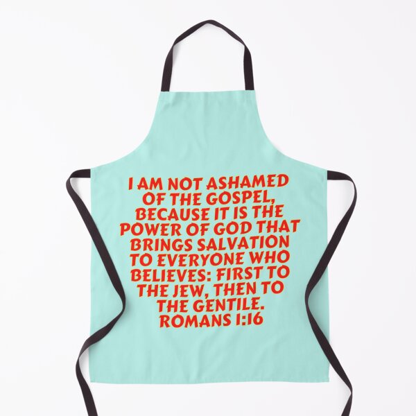 Item preview, Bible Verse Romans 1:16 designed and sold by Prayingwarrior.